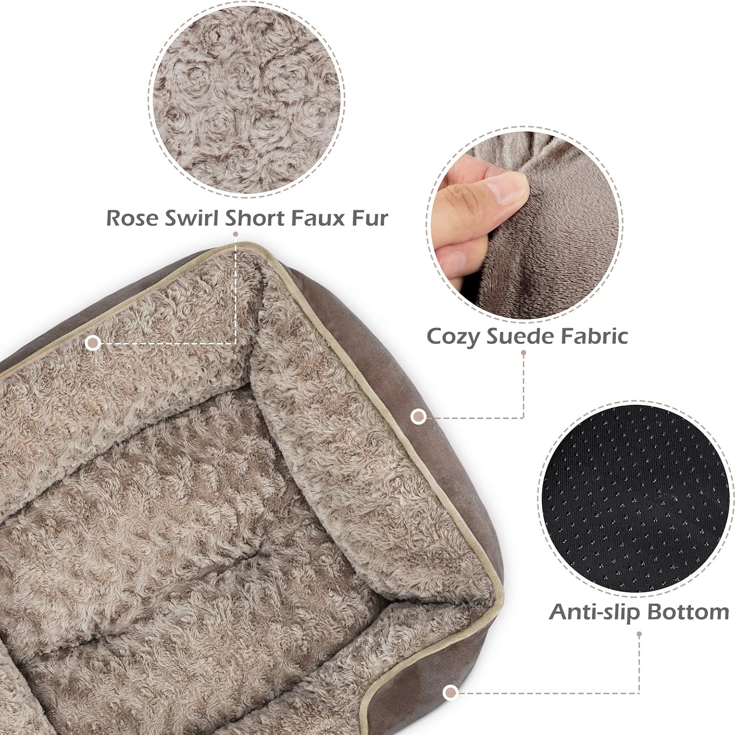 Detalle 2 de INVENHO Medium Dog Bed