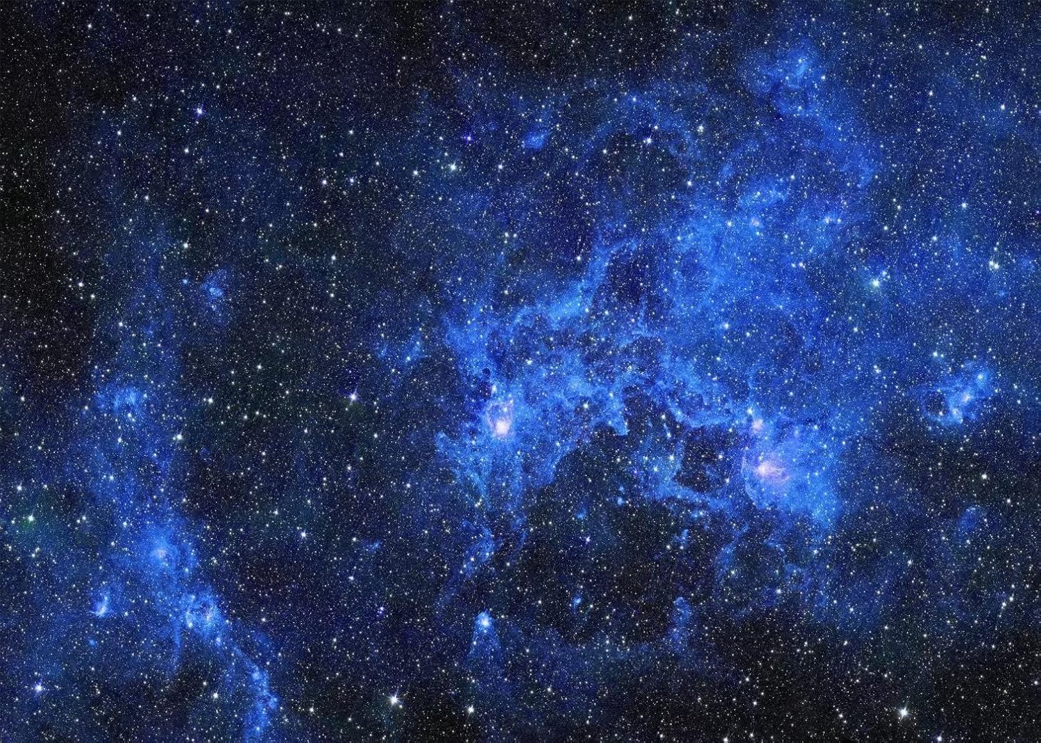 Detalle de 2.5 x 1.8 m BELECO fabric galaxy stars backdrop (starry night sky / outer space photo background)