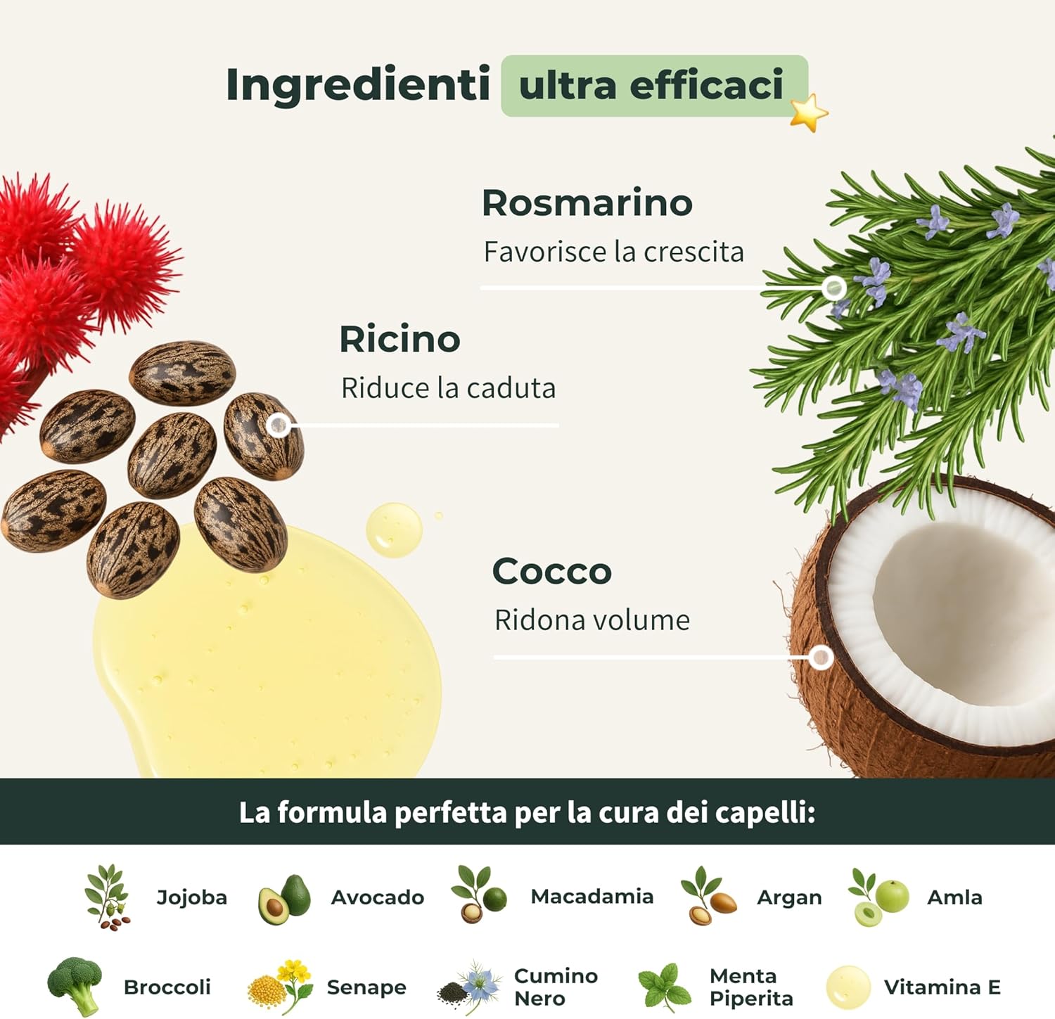 Detalle 2 de BIONOBLE Olio di Rosmarino per Capelli Bio 50 ml