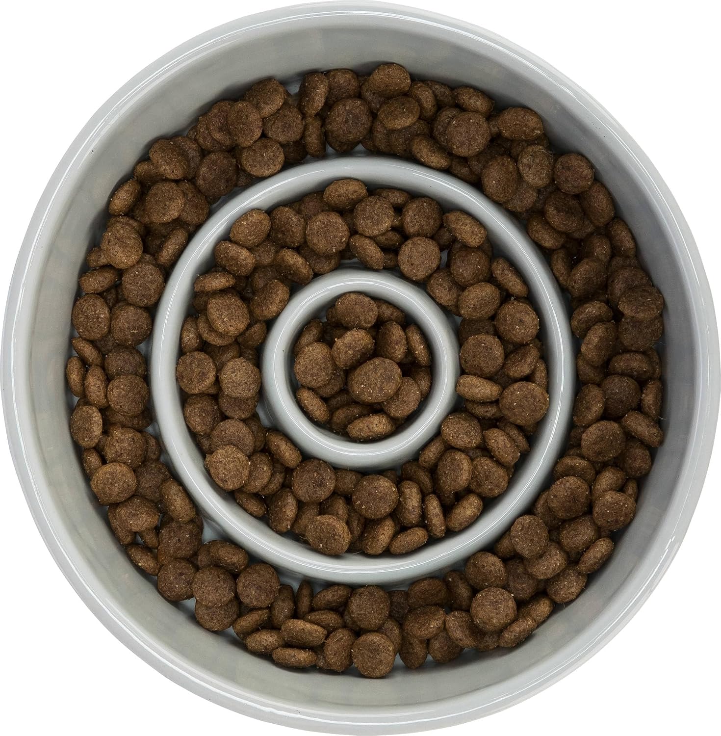 Detalle de Trixie Slow Feeding Comedero Cerámica 0,45 l 🍽