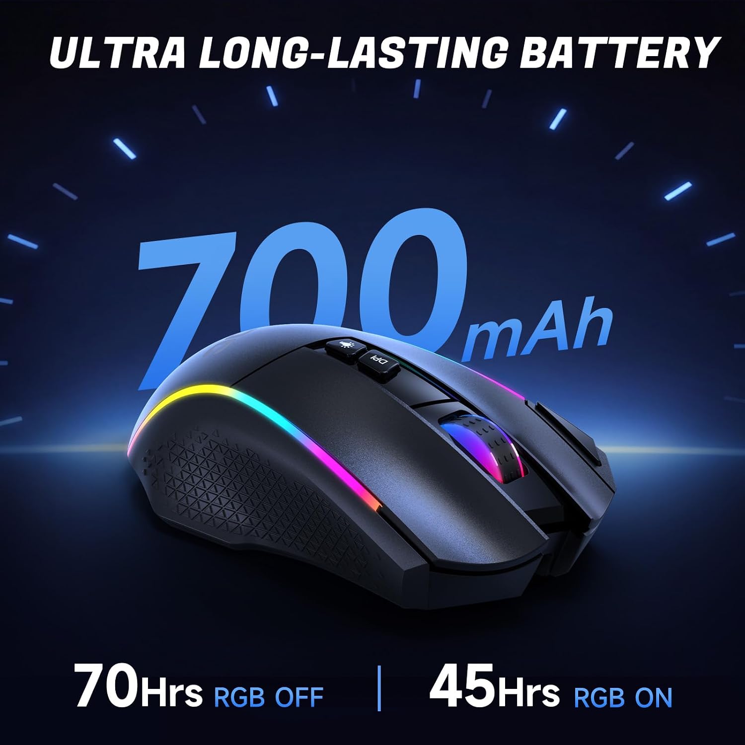 Detalle de AOC Wireless Gaming Mouse, 12,000 DPI
