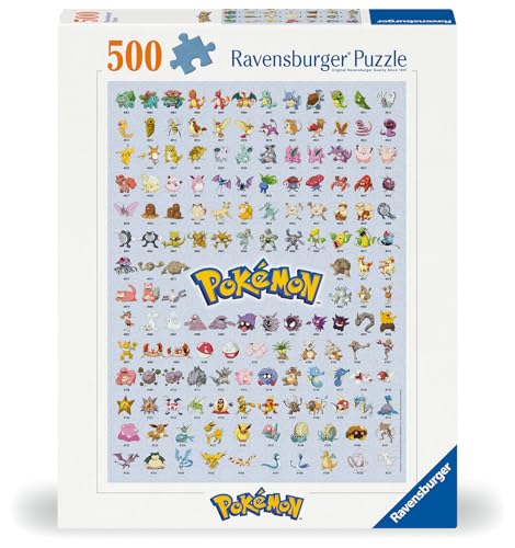 Detalle de Ravensburger Puzzle Die ersten 151 Pokémon – 500 Teile
