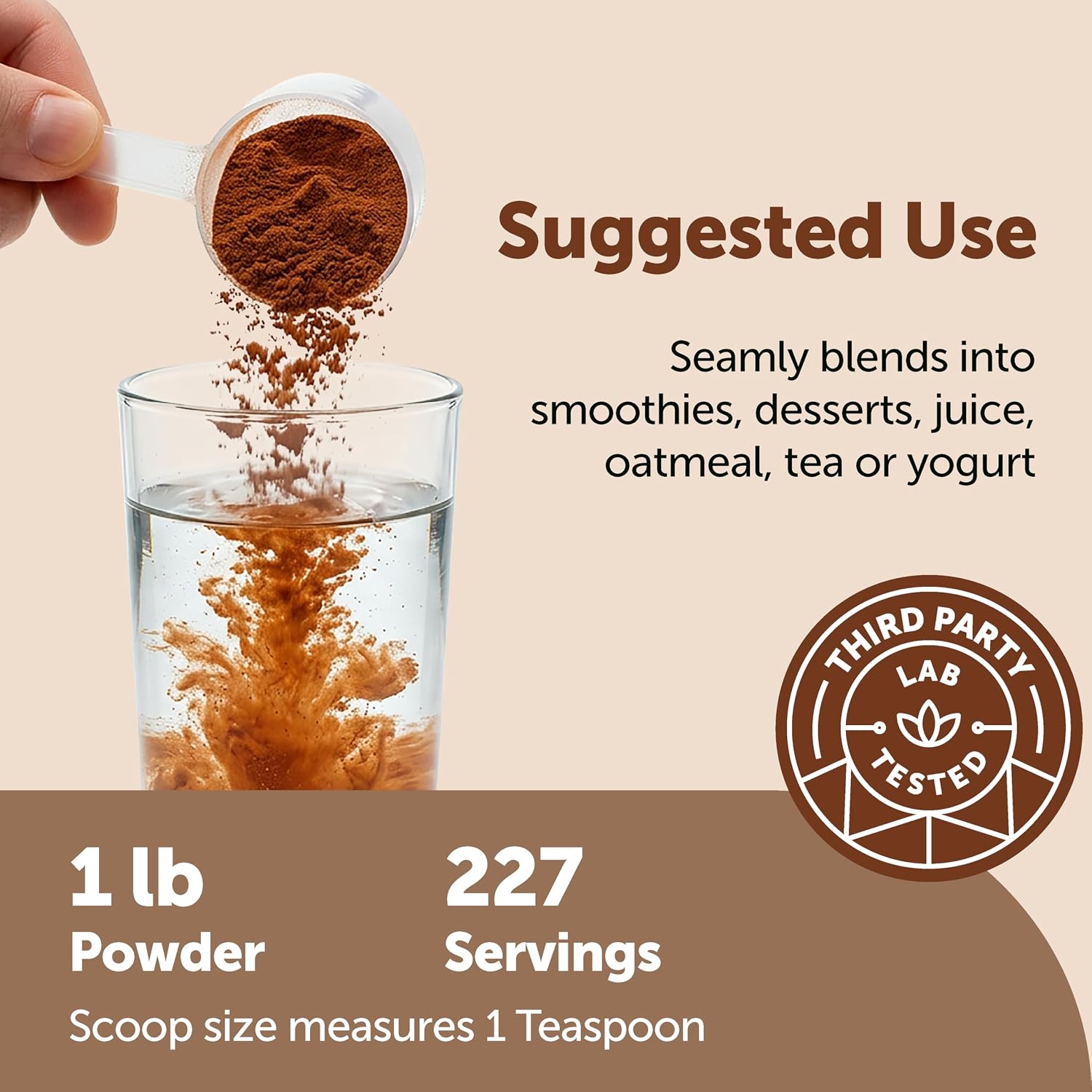 Thumbnail 4 de Micro Ingredients Organic Ceylon Cinnamon Powder, 1 lb, Sri Lanka Source
