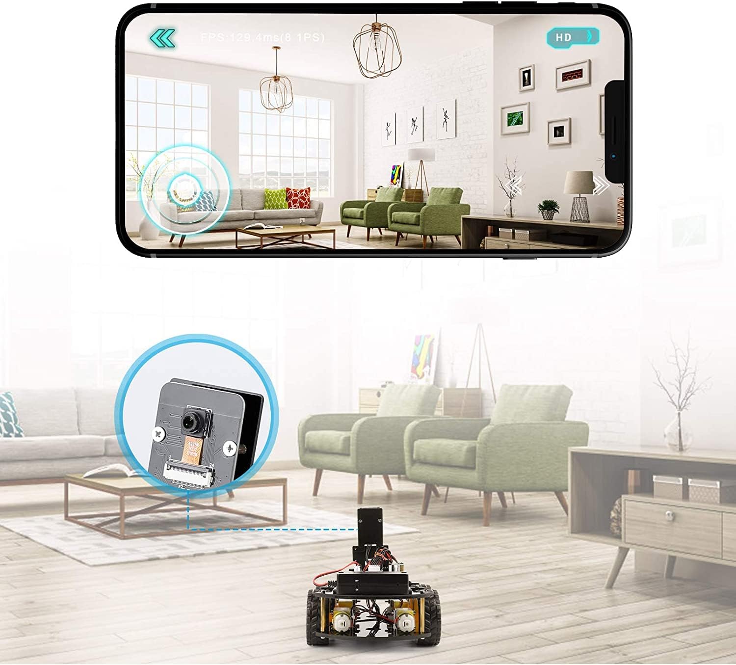 Thumbnail 6 de ELEGOO Smart Robot Car Kit compatible with Arduino IDE (UNO R3) — a practical starter for DIY robotics