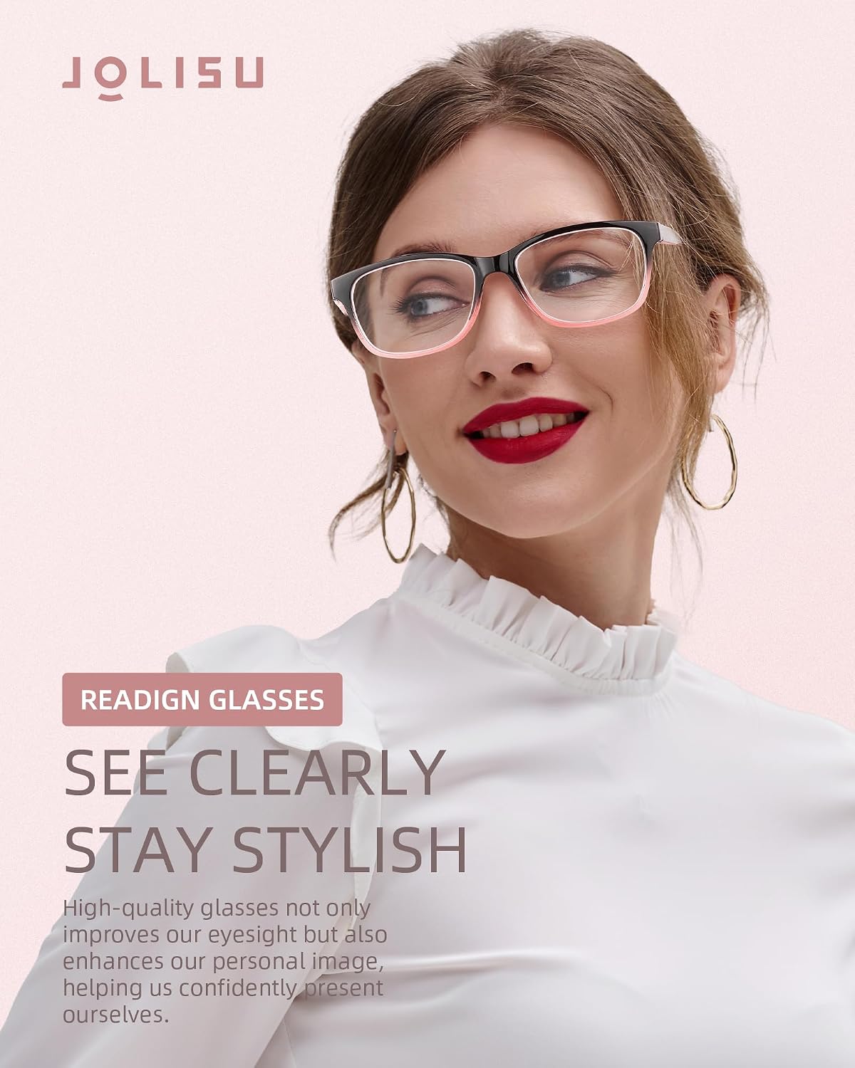 Detalle 2 de JOLISU 2.5 Reading Glasses Pack