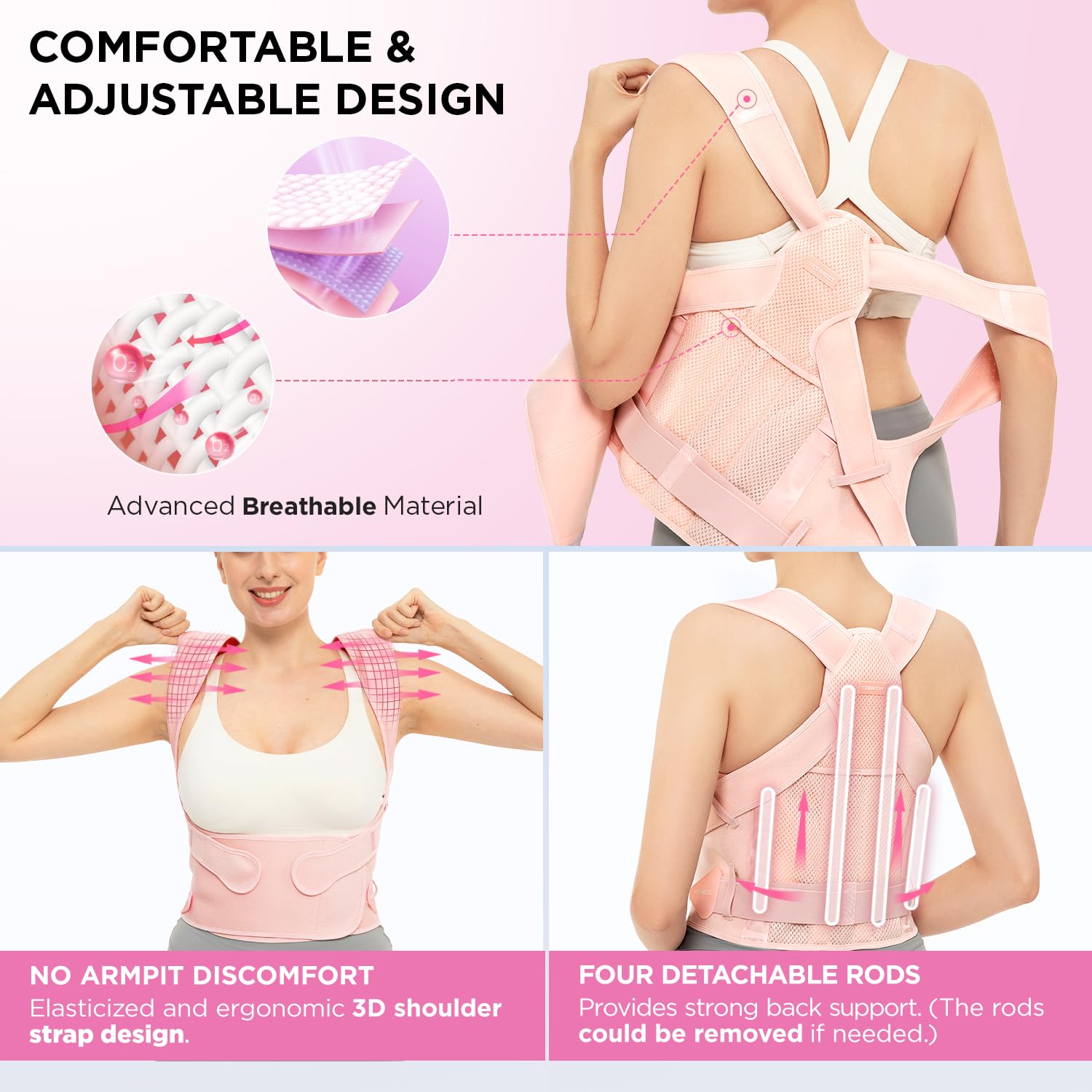 Thumbnail 5 de Vicorrect Posture Corrector Back Brace