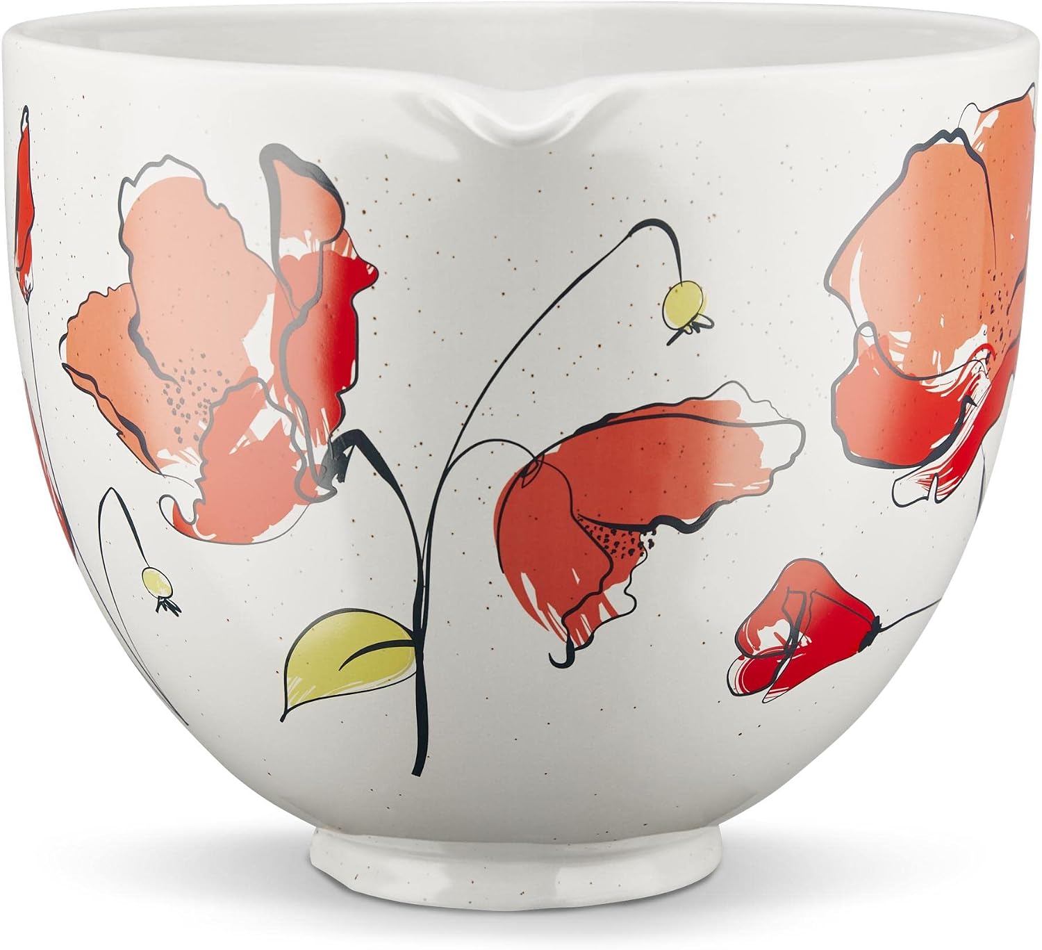 Detalle de KitchenAid ceramic mixing bowl, 5 quart