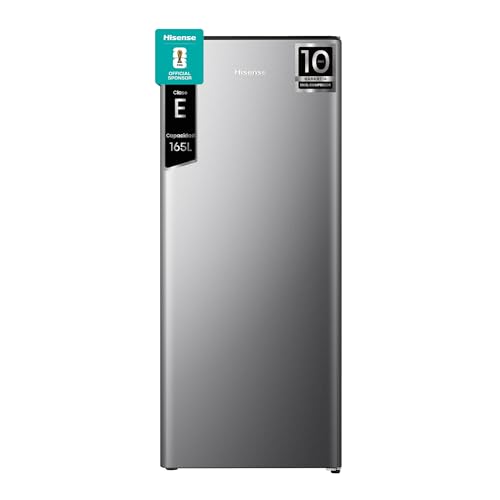 Detalle de Hisense RR220D4BDE: Frigorífico 1 Puerta 165 L, Inox, con Cycle Defrost