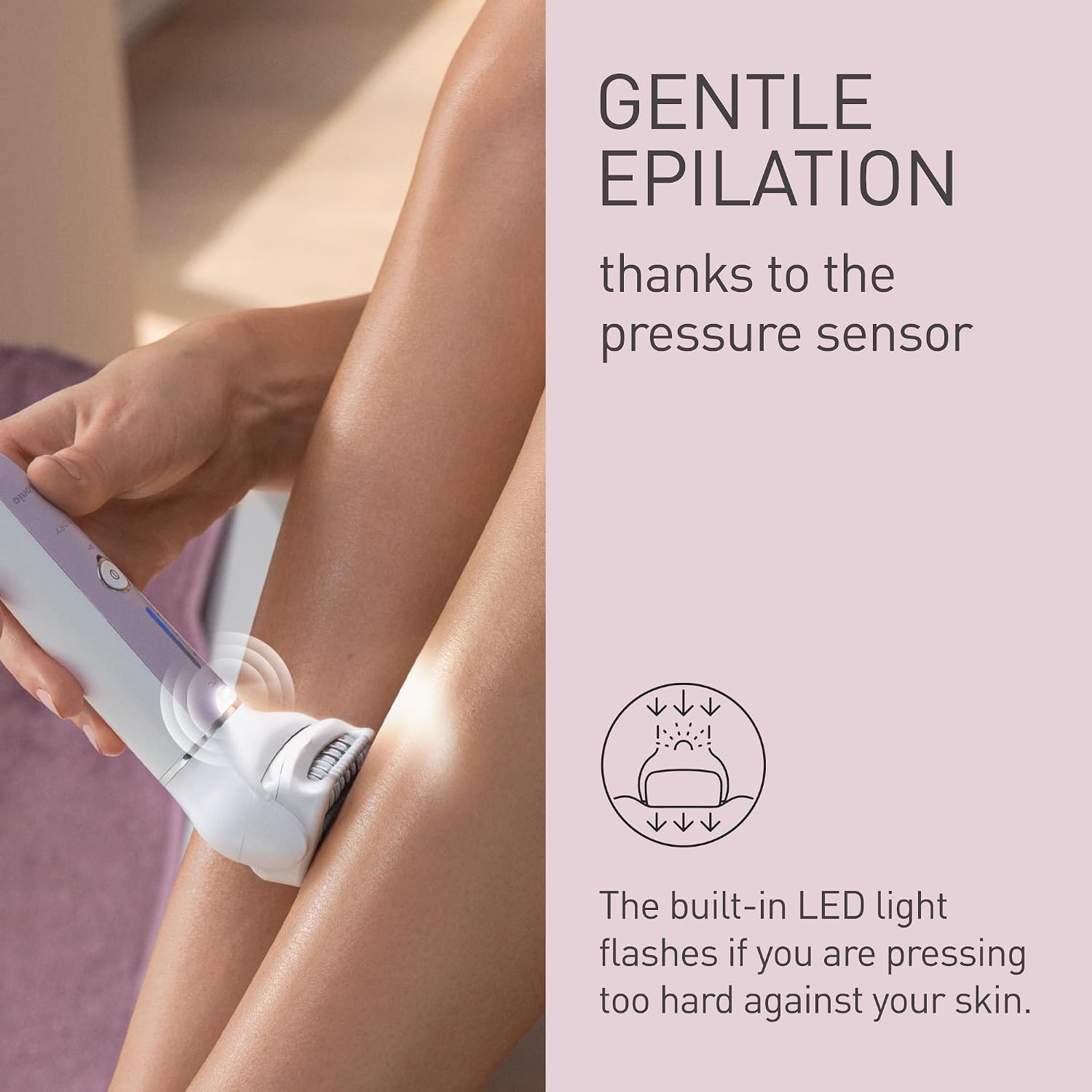 Thumbnail 2 de Panasonic ES-EY30-V511 Wet and Dry Epilator with 90° Flex Head and 60 Tweezers