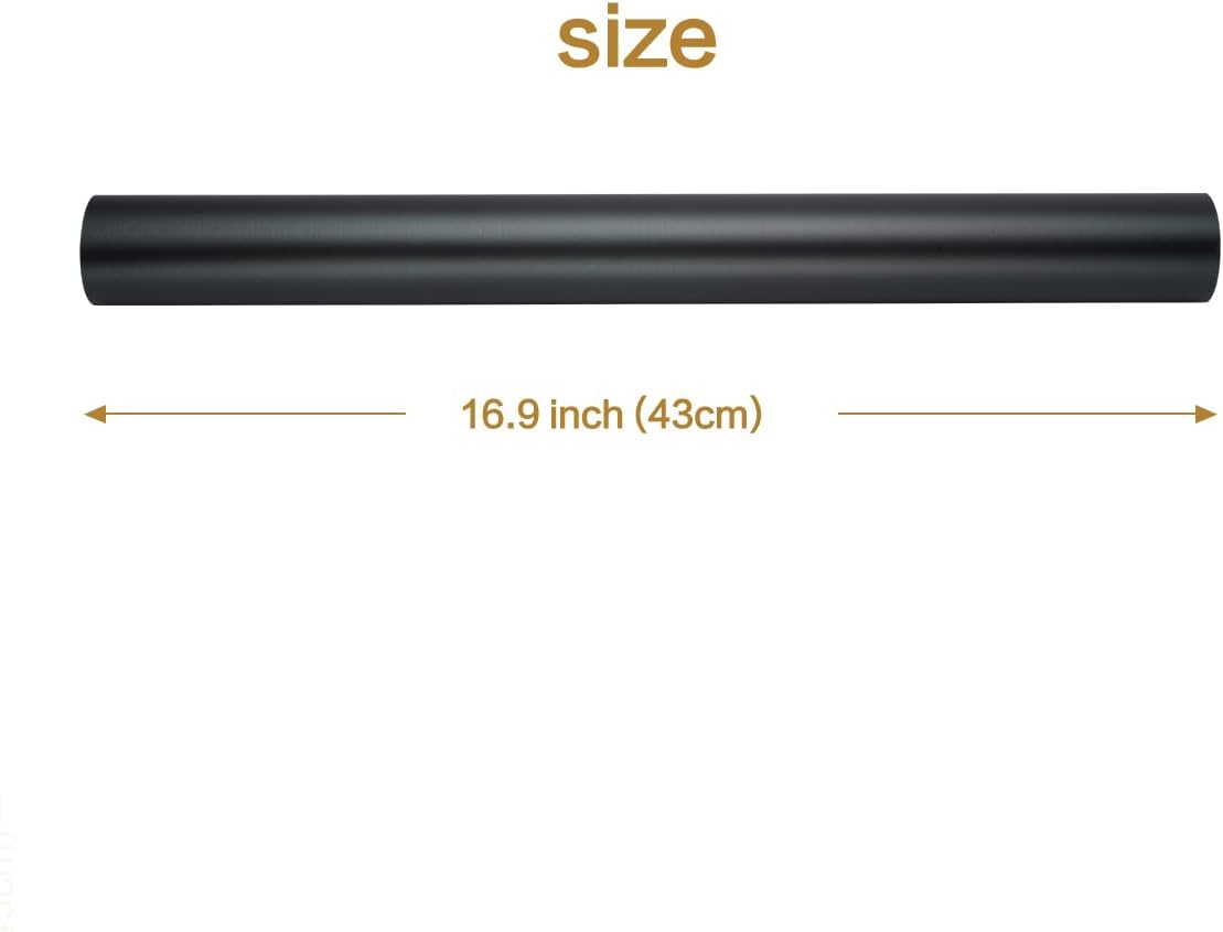 Thumbnail 1 de 9m x 43cm Black Matte Wrapping Paper Roll – Thick, Easy-Cut Gift Wrap