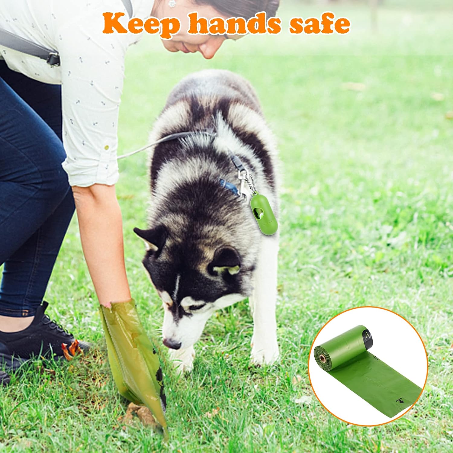 Thumbnail 4 de Larage Dog Poo Bags 14 Rolls