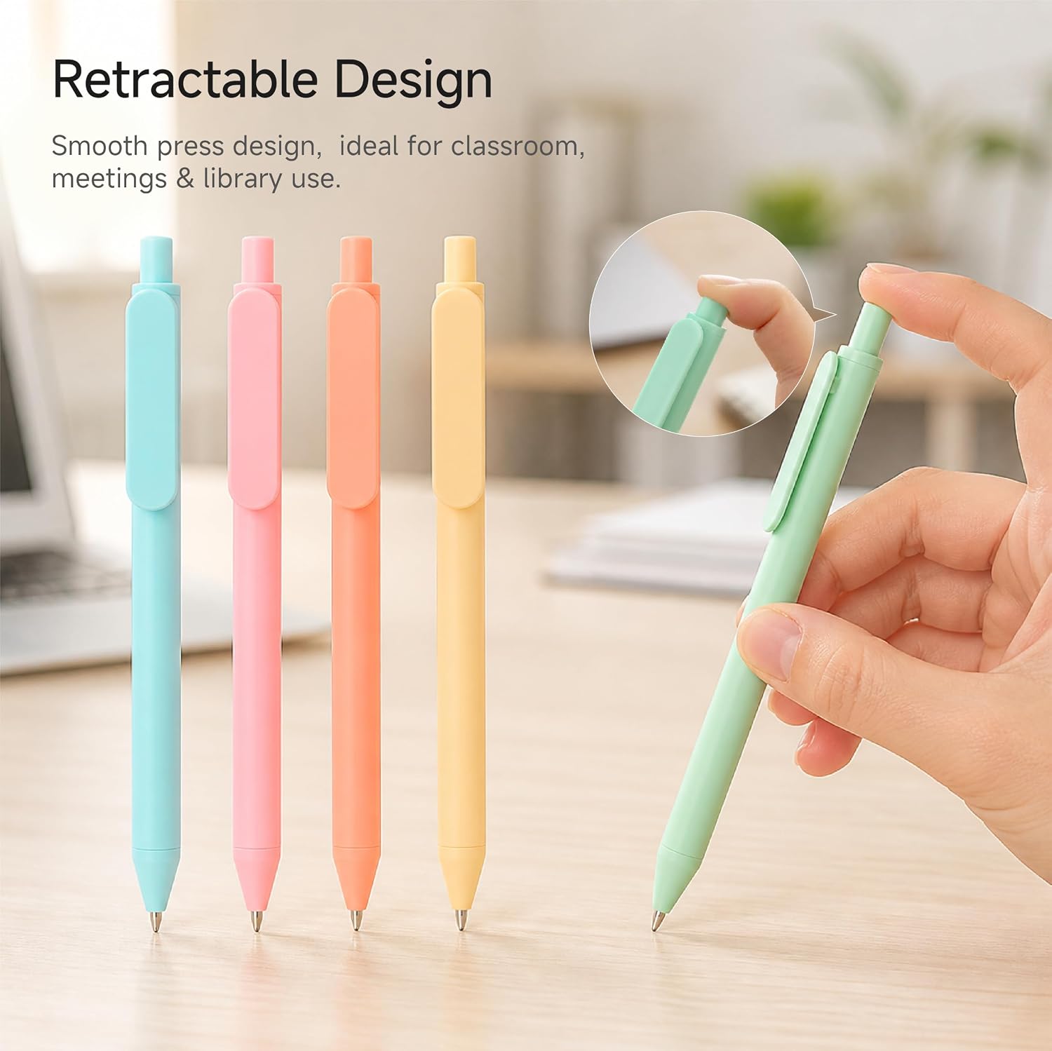 Detalle de WY WENYUAN Ballpoint Pens, 24-Pack