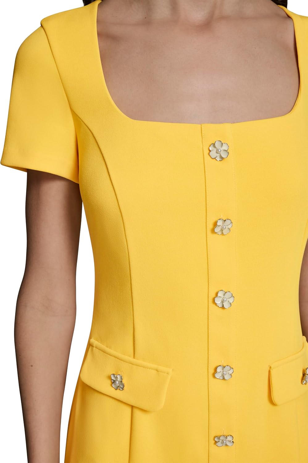 Detalle 2 de Karl Lagerfeld Women's Dress in Scuba Crepe