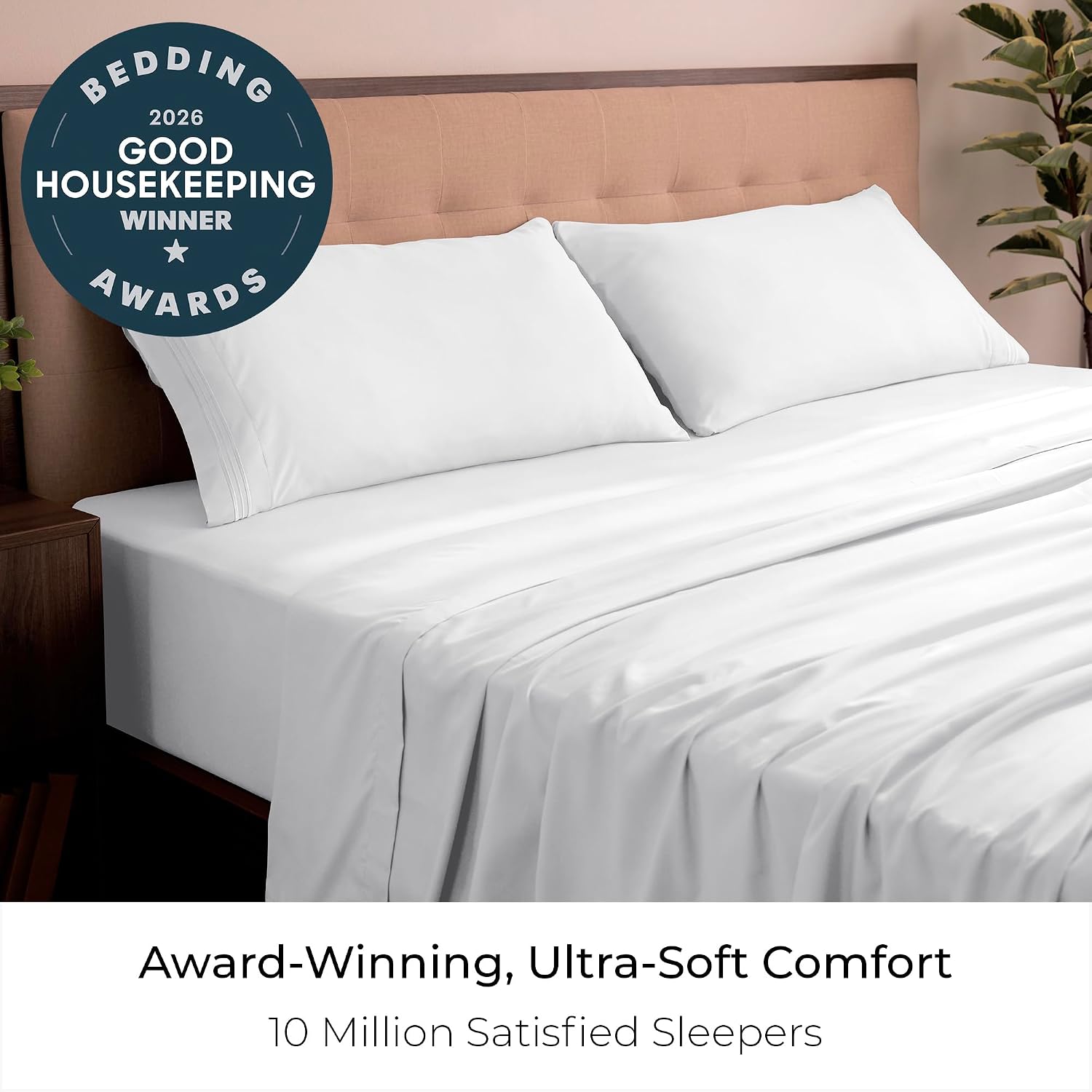 Thumbnail 1 de Mellanni King Sheets Set 4‑PC, Extra Soft