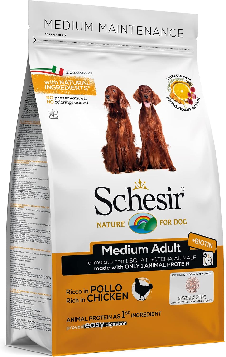 Detalle de Schesir Dry Mantenimento Ricco in Pollo Medium 3kg