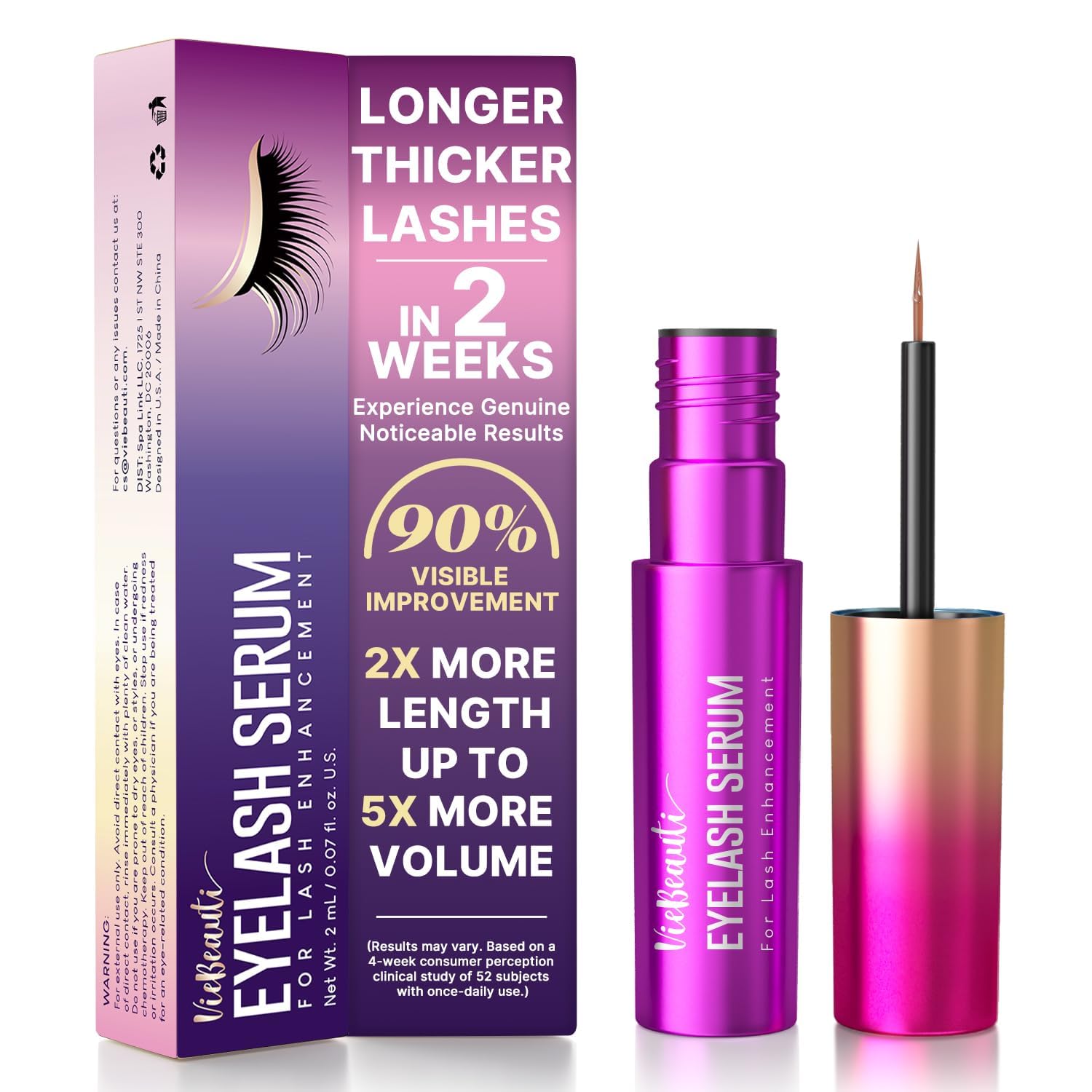 Thumbnail 5 de VieBeauti Eyelash Growth Serum 3mL 💄