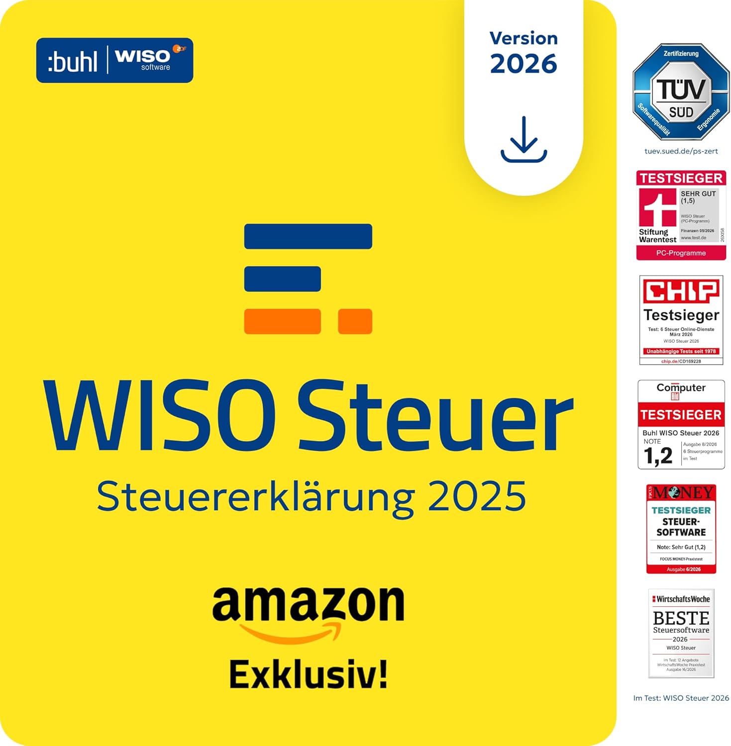 Detalle 2 de WISO Steuer 2026 für 2025 ⚙