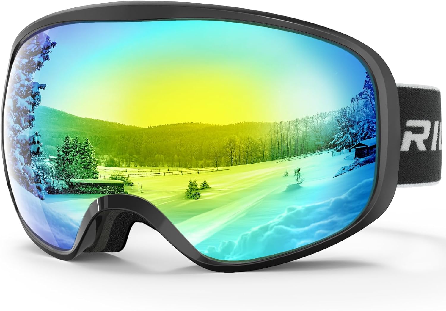 RIOROO Skibrille für Brillenträger mit UV-Schutz