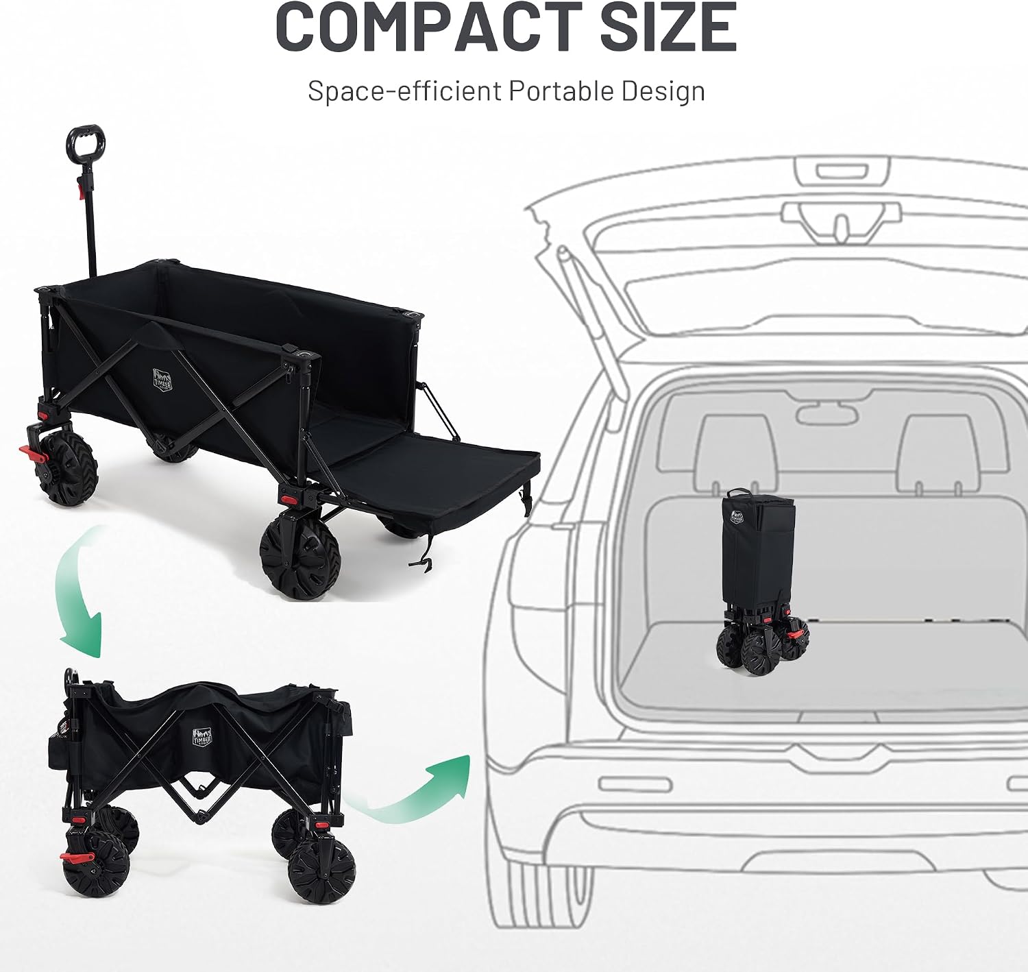 Thumbnail 6 de TIMBER RIDGE Festival Trolley 300L