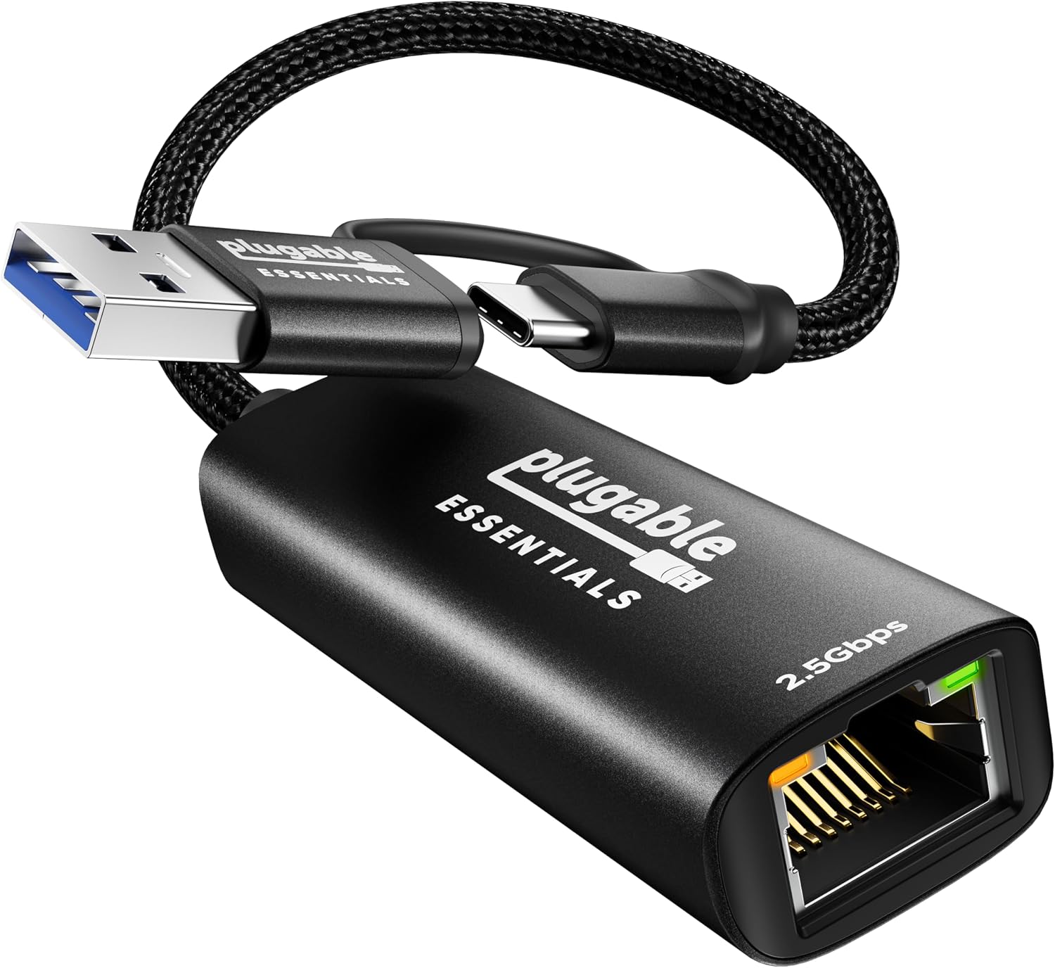 Detalle de Plugable USB-C to Ethernet Adapter, 2.5Gbps