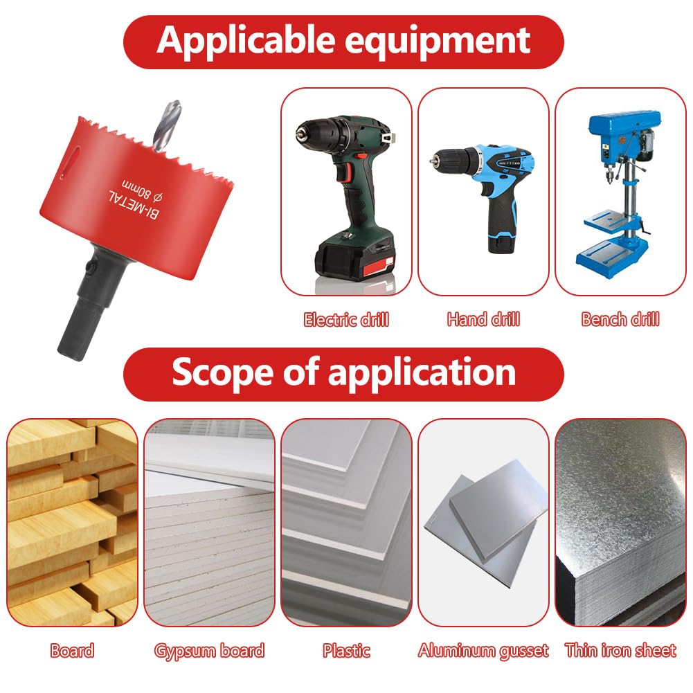 Thumbnail 6 de Flintronic Bi-Metal Hole Saw 80mm