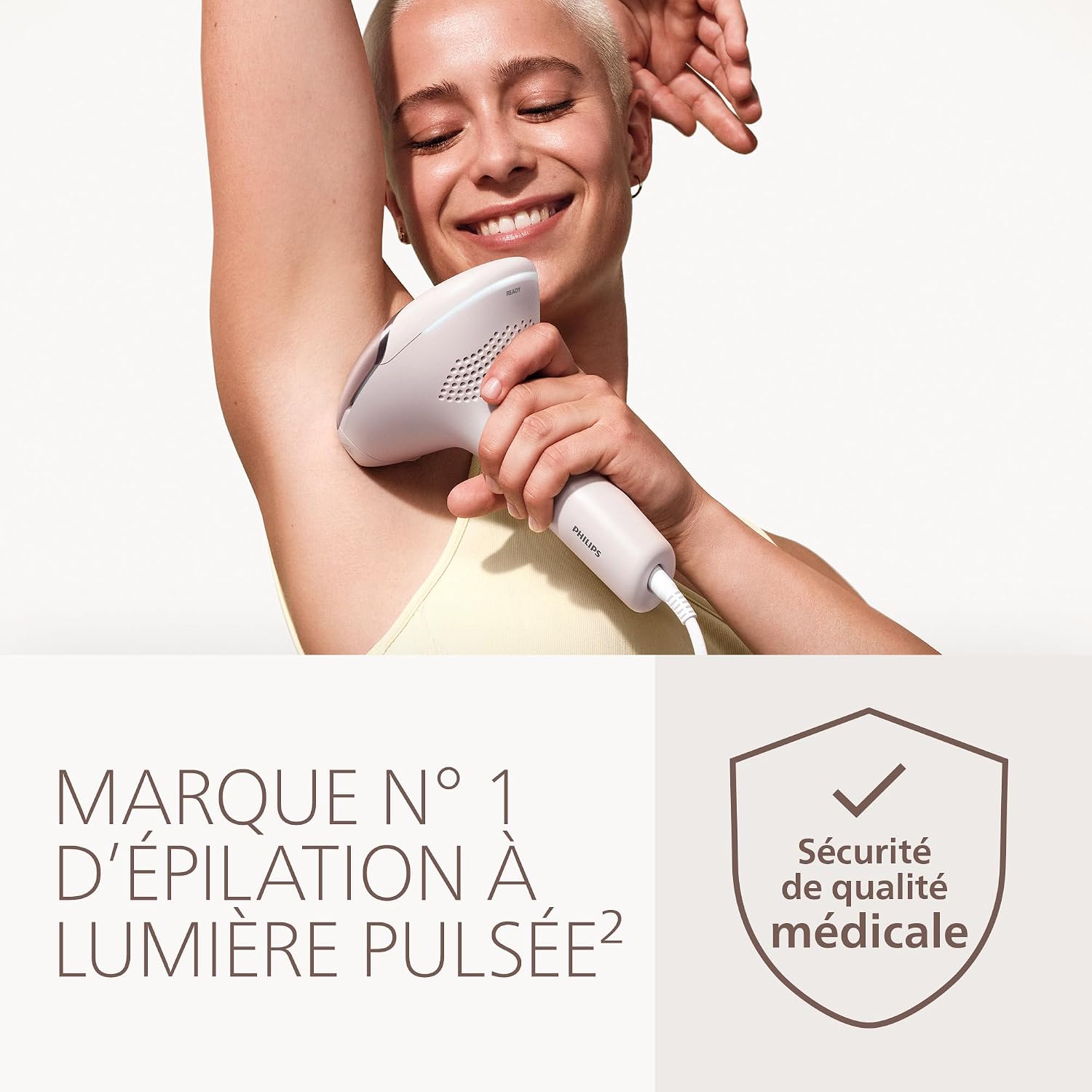 Detalle de Philips Lumea 9000 BRI938/00 IPL-ontharingsapparaat met 3 opzetstukken
