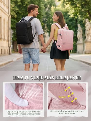 Detalle de Hayayu Mochila 40x30x20 cm: compañera de cabina para Ryanair y más