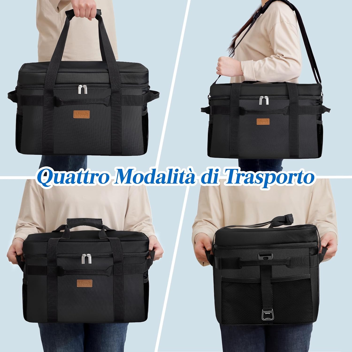Thumbnail 5 de Lifewit Borsa Termica 30L per pranzo e picnic, grande cooler bag portatile impermeabile