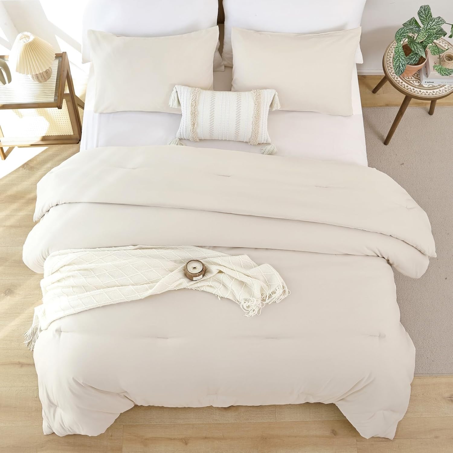 Thumbnail 4 de Rosgonia Twin Duvet Set 3-Piece Bedding