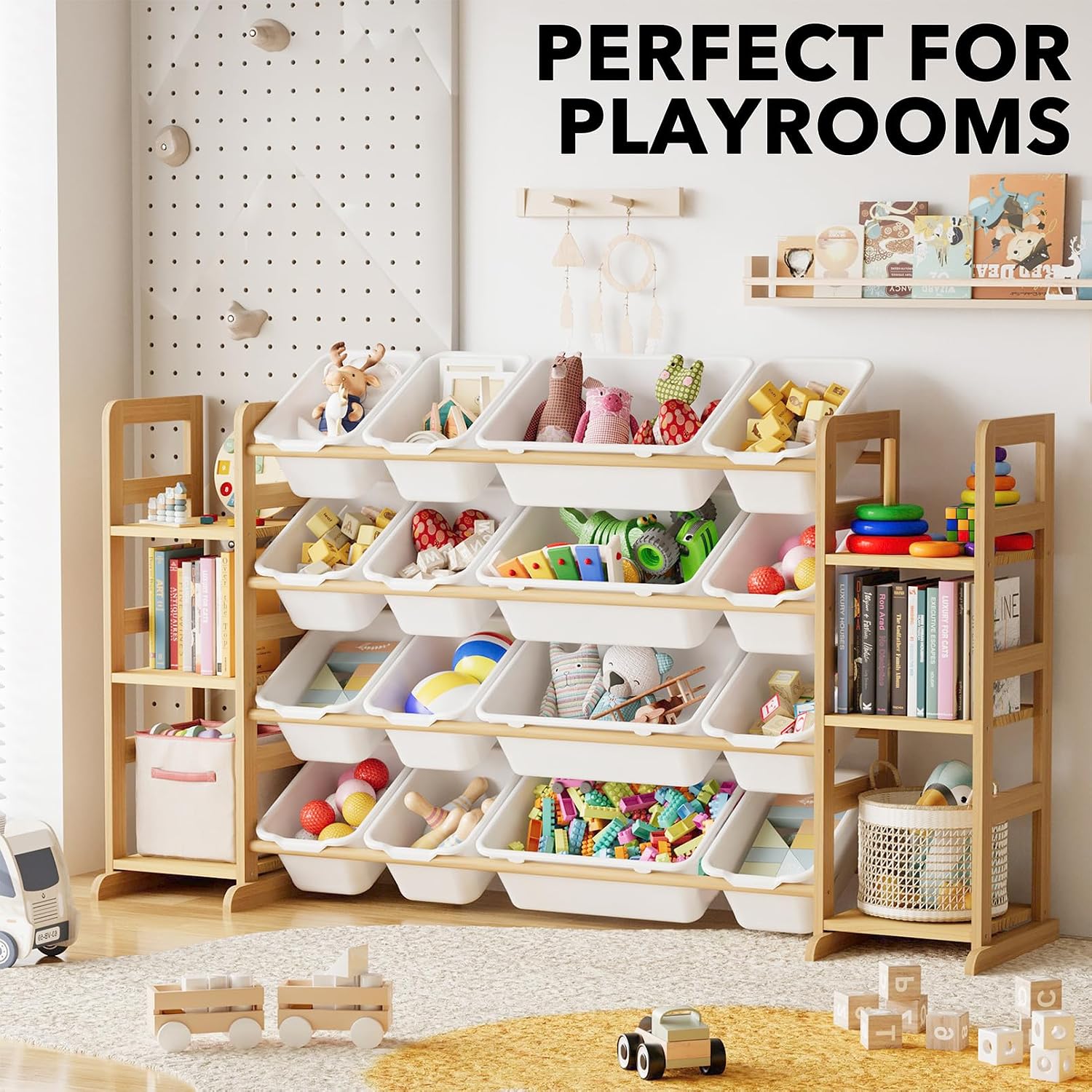 Thumbnail 4 de SpaceAid Toy Storage Organizer 6 Shelves