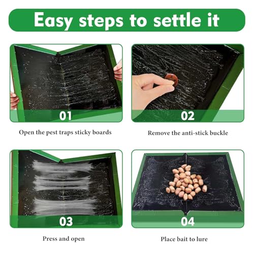 Detalle 2 de GroZythre insect glue traps, 8-pack