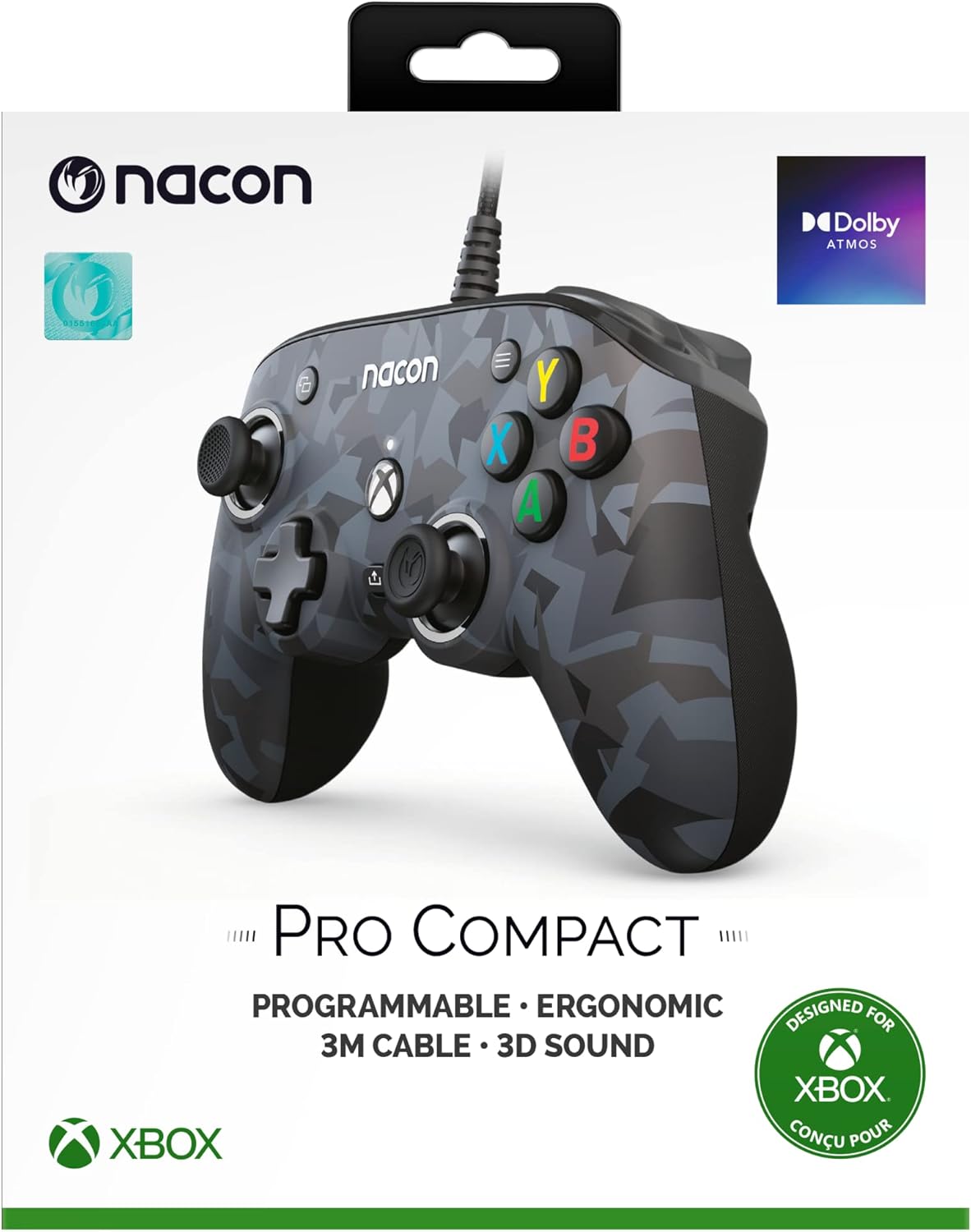 Thumbnail 2 de Nacon Pro Compact Controller Camo Urban : la manette compacte au look camo urban