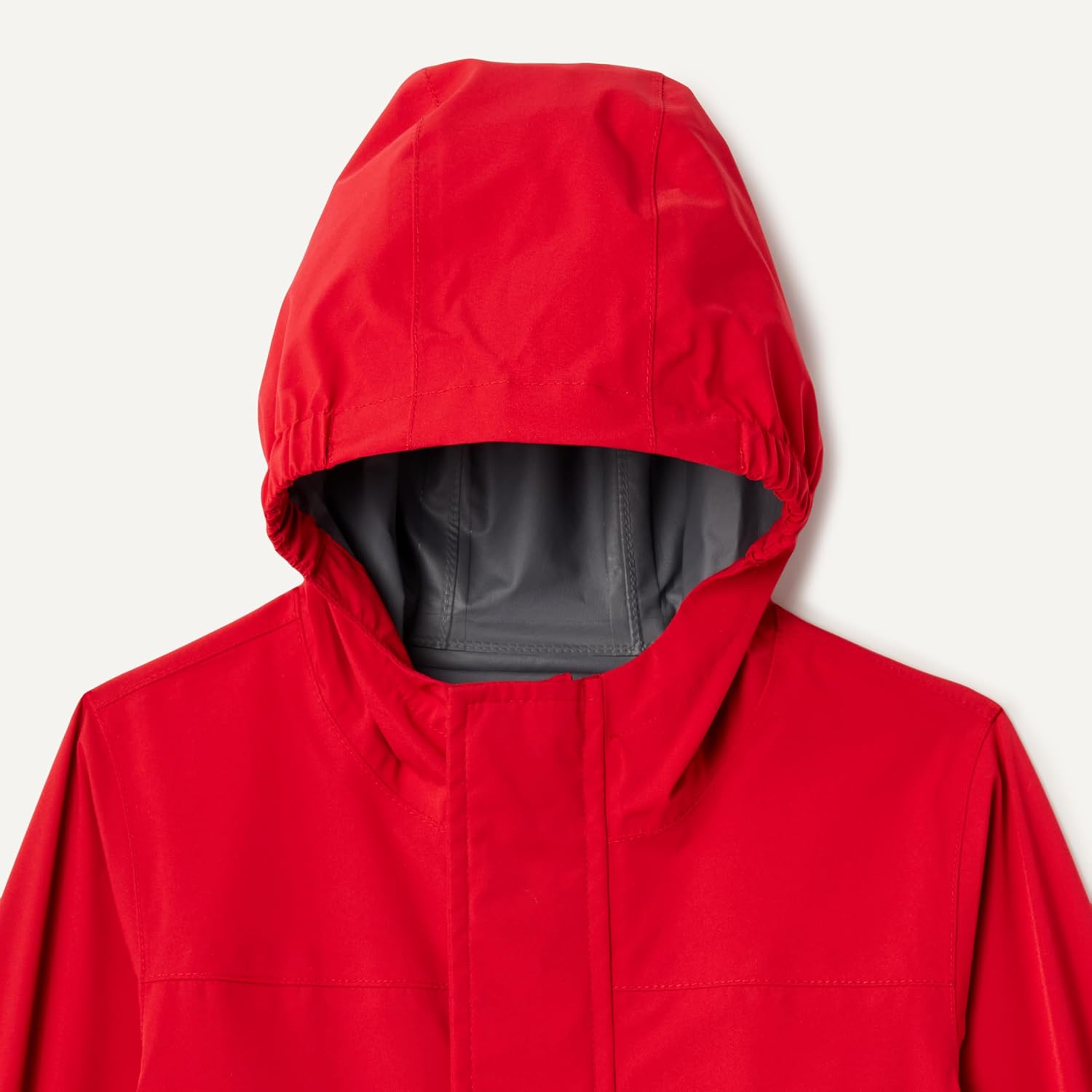 Detalle de Amazon Essentials Boys Waterproof Rain Jacket with Hooded Zip Front