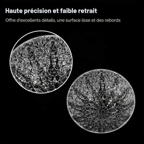 Detalle de NextShapes Clear Pro: résine d’imprimante 3D ultra transparente 405 nm (500 g)