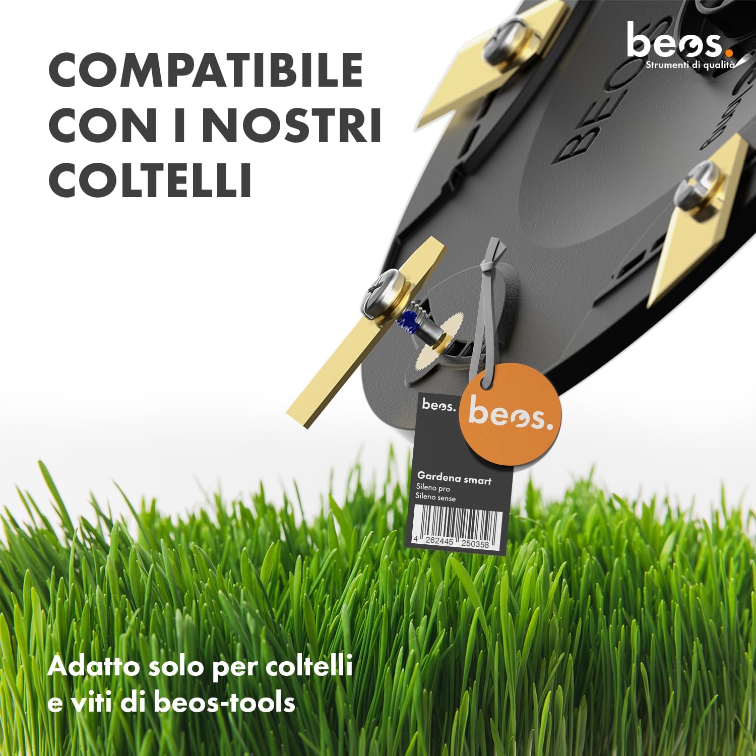 Thumbnail 5 de BEOS Disco di tuning per robot tosaerba (5 lame) per Gardena Smart Sileno Pro & Sense da Ø 142 mm