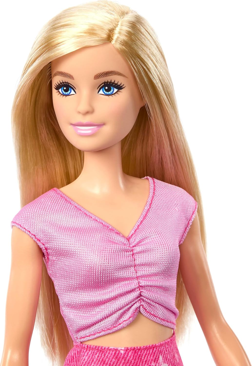 Detalle de Barbie JMJ47 Family & Friends Malibu Limitless Adventure blonde pop met reisaccessoires