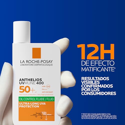 Detalle de La Roche-Posay Fluido Invisible SPF50+ | protector solar de acabado matte y alta protección