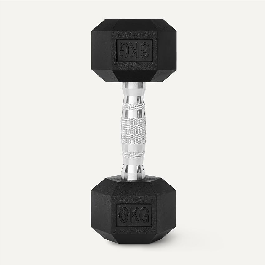 Detalle 2 de Amazon Basics Set de mancuernas 6 kg 🏋