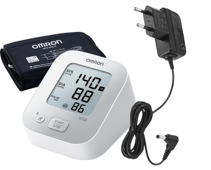 Thumbnail 6 de Omron X2+ Connect + Netzteil – Blutdruckmessgerät mit App-Anbindung und Netzbetrieb