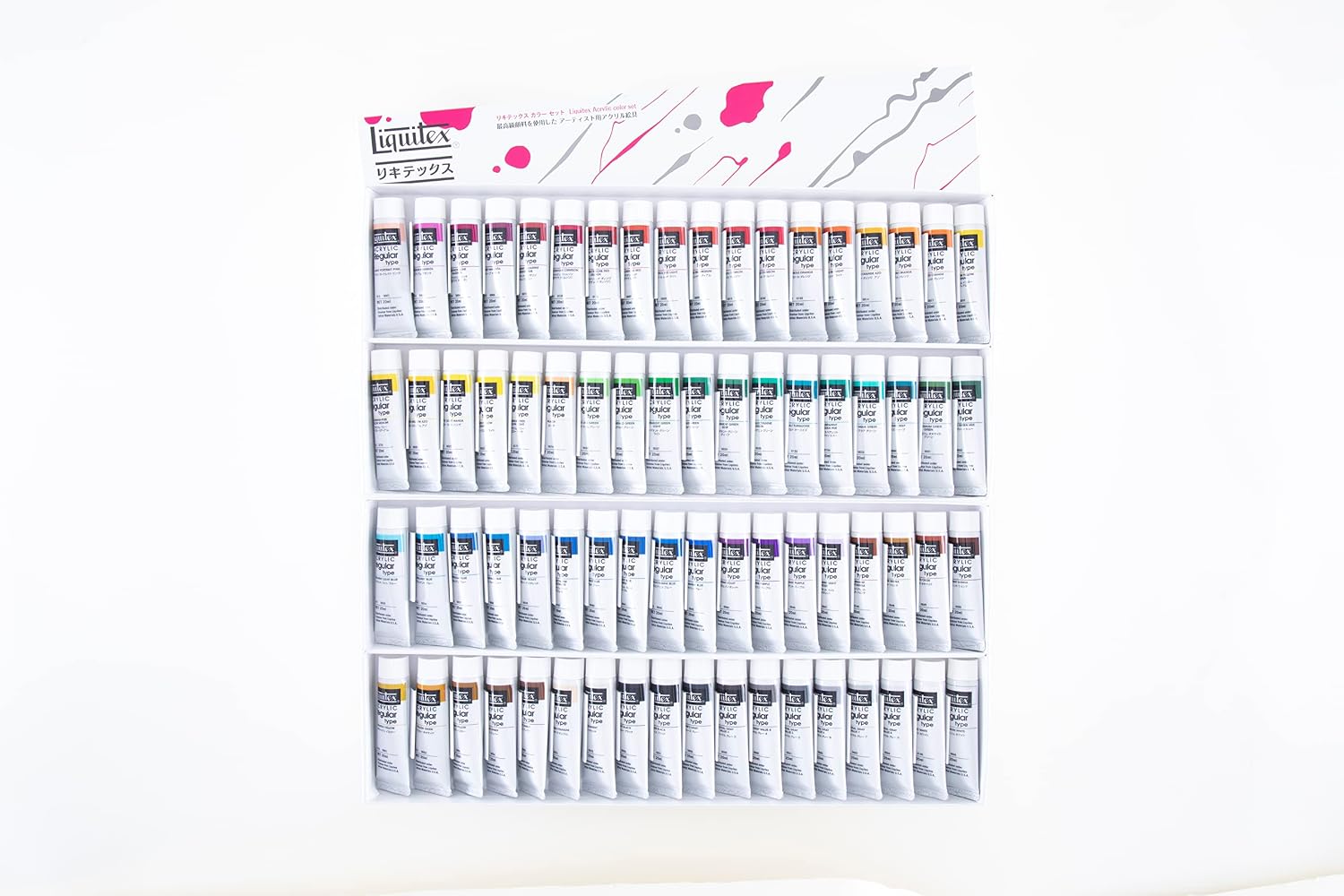 Detalle de リキテックス 伝統色 アクリル絵具 レギュラータイプ 18色セット 20ml