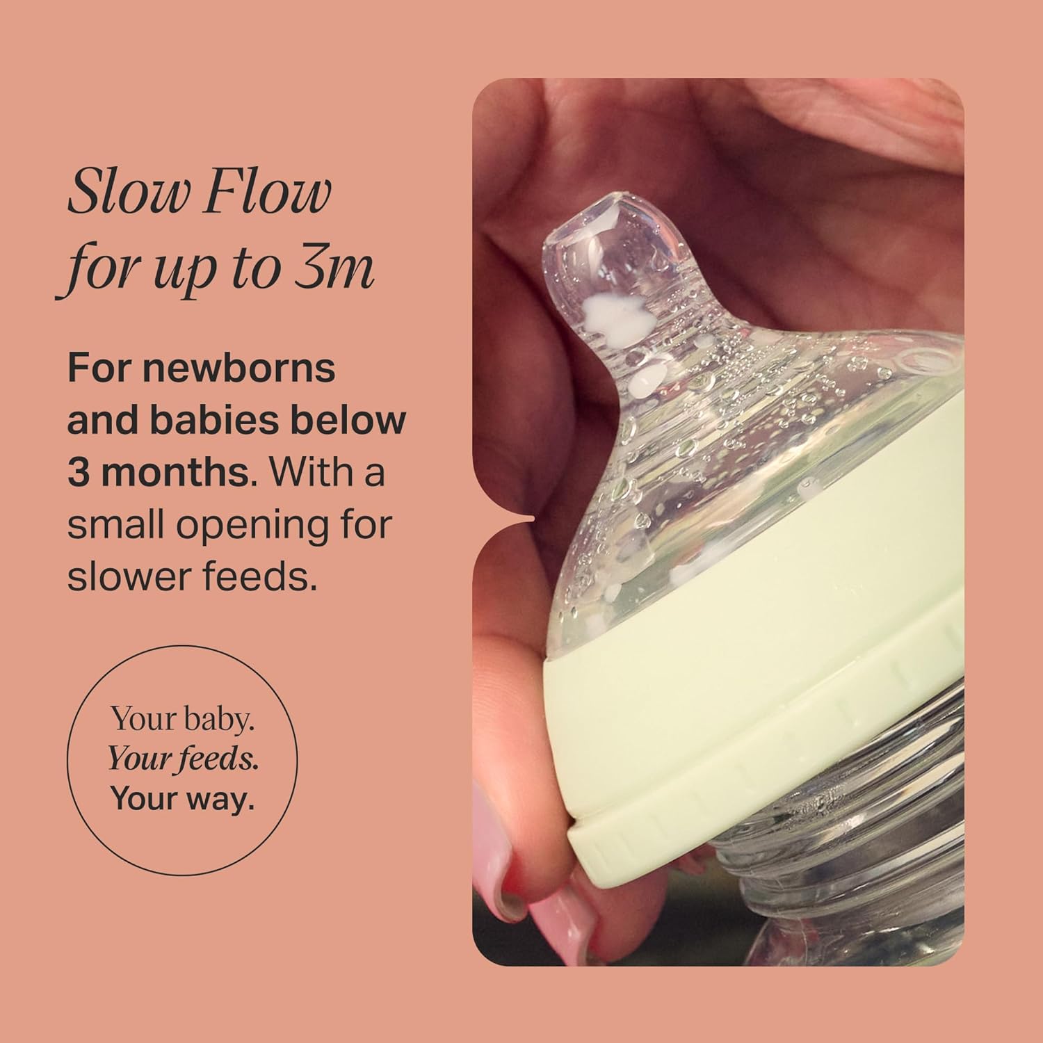 Thumbnail 2 de Tommee Tippee Natural Start slow flow teats