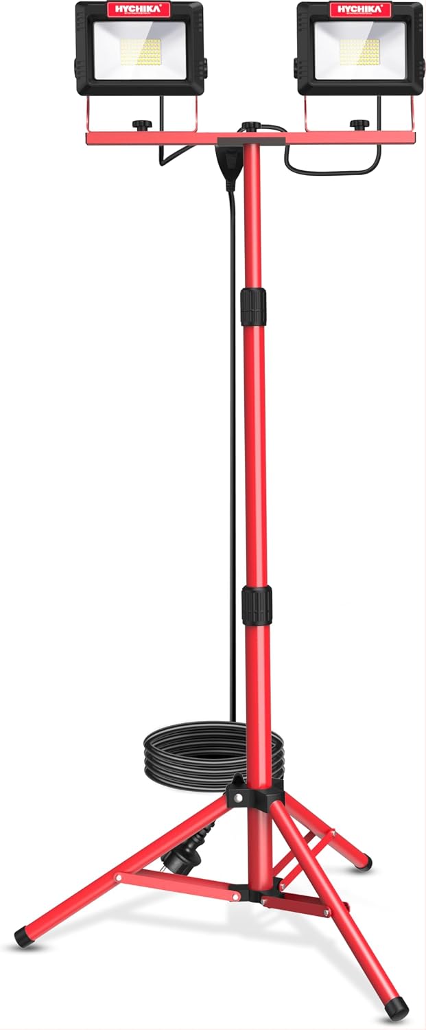 Detalle de HYCHIKA Faretto LED da Cantiere 2x60W 14.000 LM