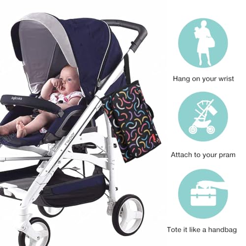 Thumbnail 4 de Lekebaby Portable Nappy Changing Mat with Wipe Pocket 👶