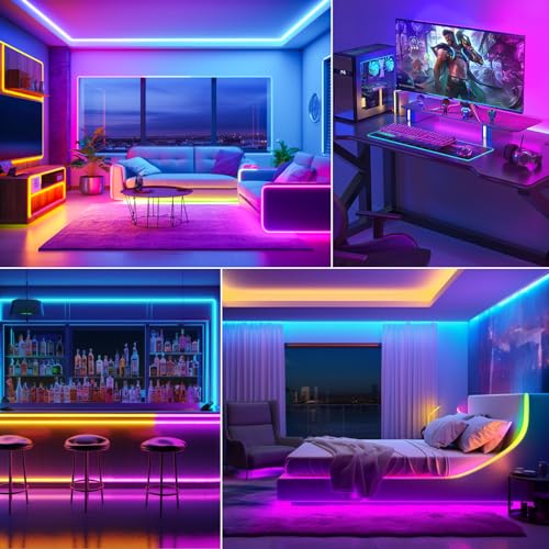 Thumbnail 8 de Ruban LED 10m RGB avec Bluetooth et Synchronisation Musicale – Ylatoial