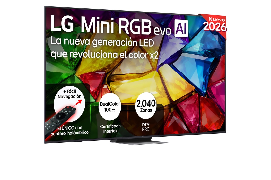Detalle de LG Mini RGB AI MRGB87 86 pulgadas 4K (2026) — 86MRGB87B6B