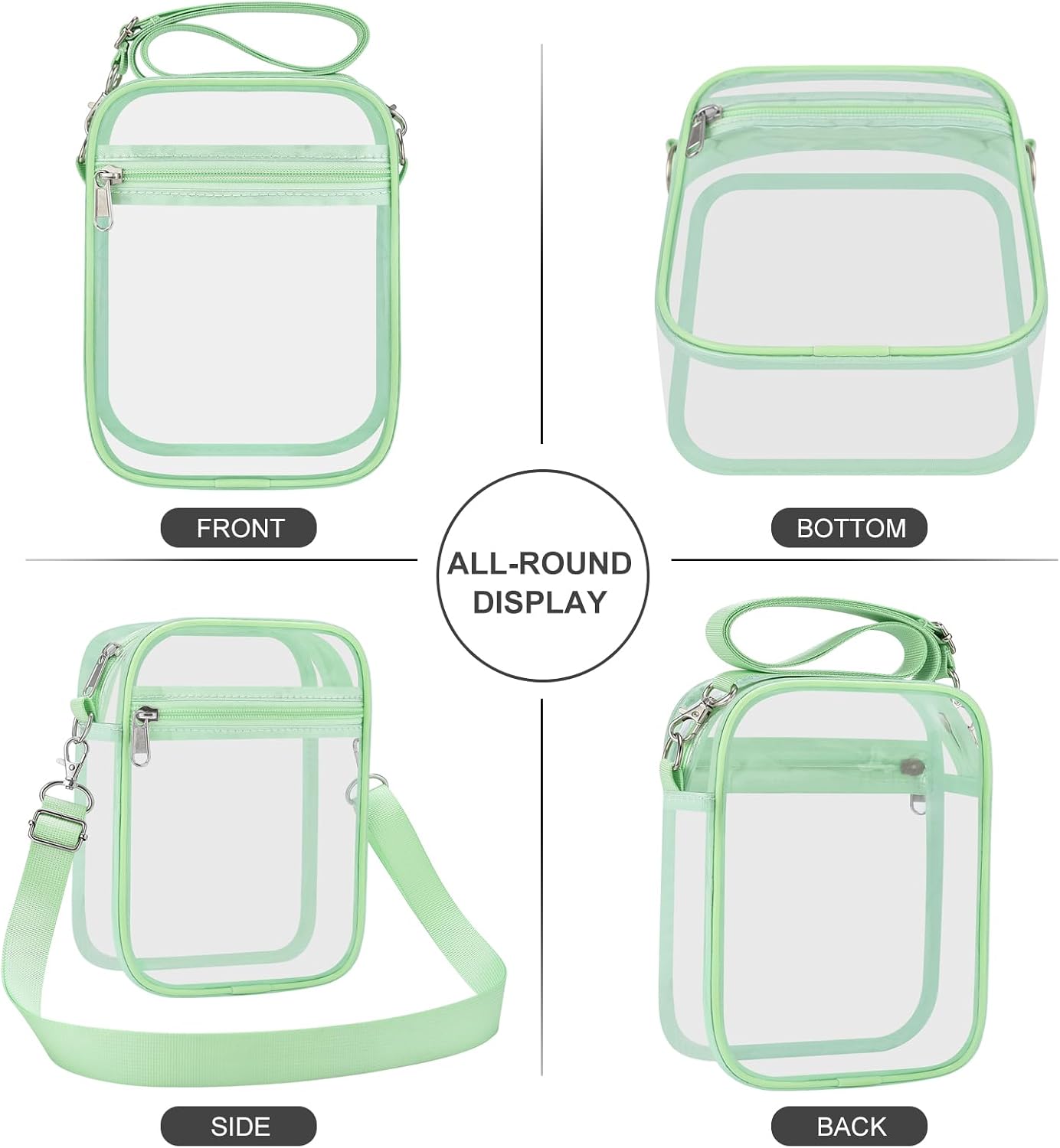 Thumbnail 6 de USPECLARE Clear Crossbody Bag, PVC