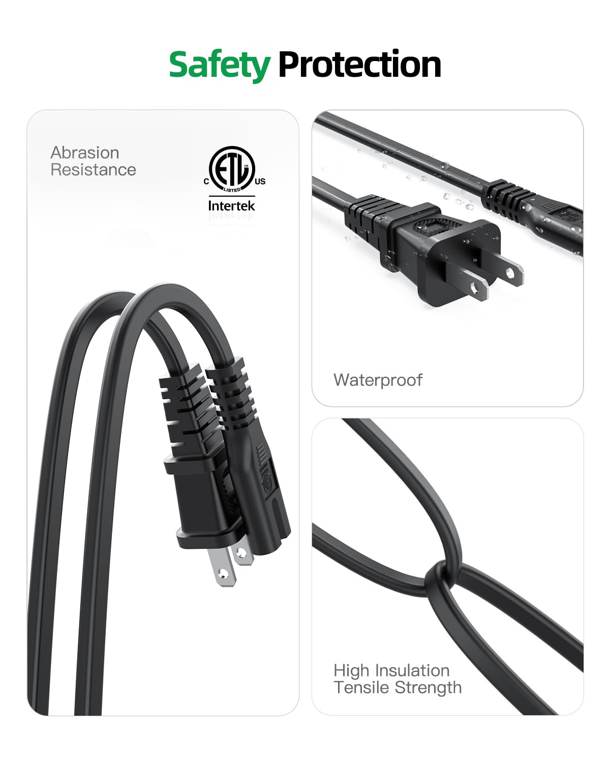 Thumbnail 4 de Superer AC Power Cord C7 for PlayStation 5