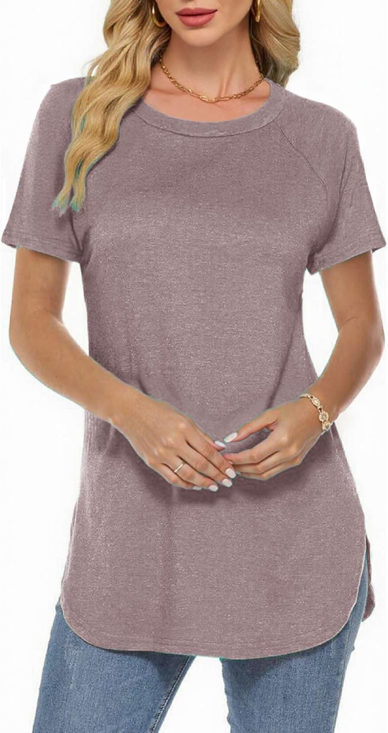 Thumbnail 5 de Teesho Damen Longshirt Langarm Elegant — hochwertiges Baumwollshirt mit Elasthan