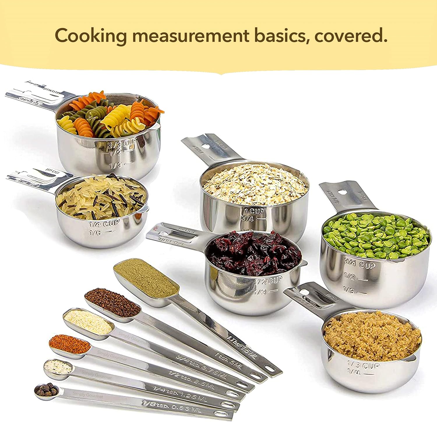 Detalle 2 de Simply Gourmet Measuring Set 12-piece ๐ด