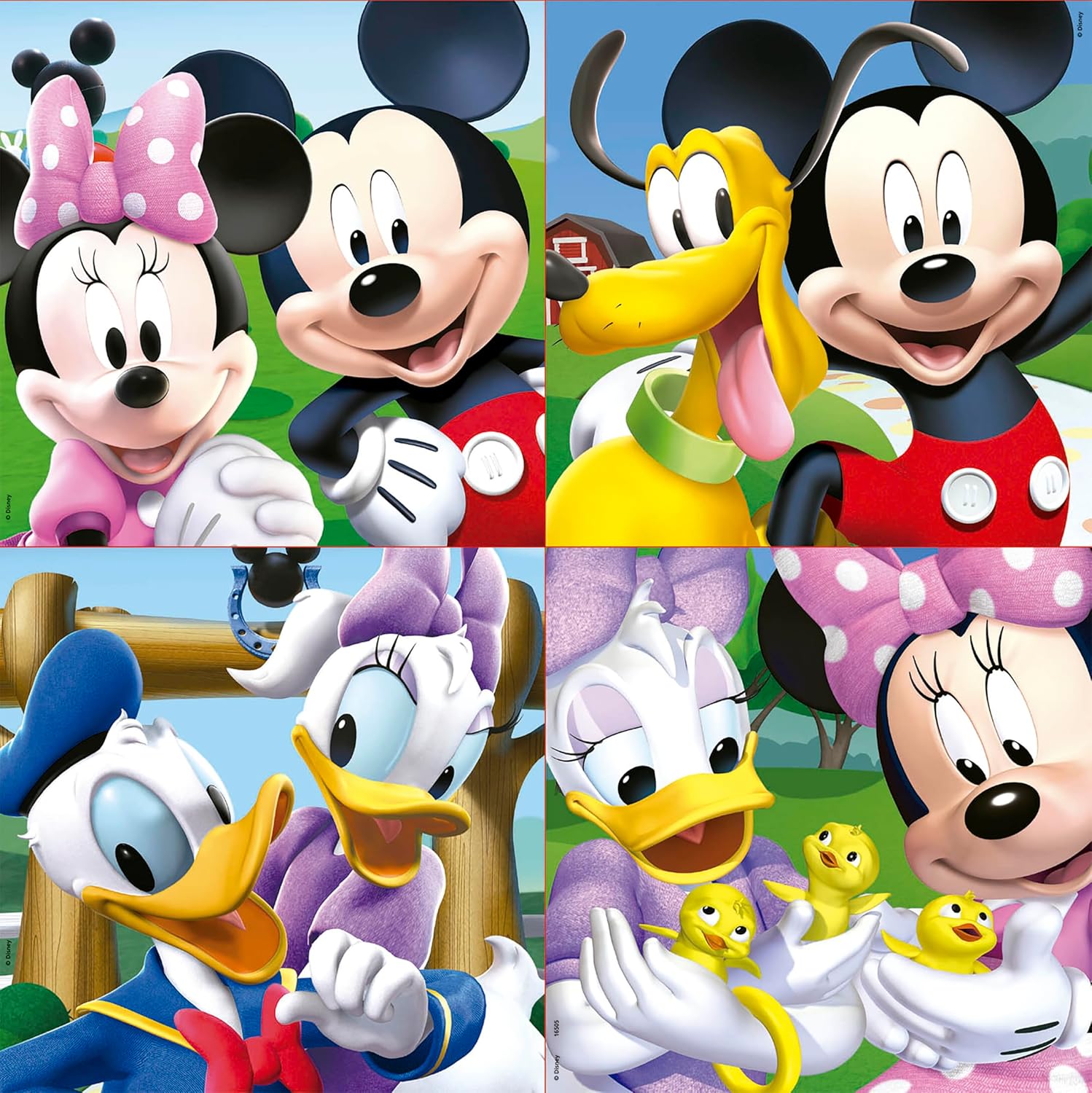 Thumbnail 1 de Educa – Coffret de 4 puzzles progressifs Mickey Mouse Clubhouse (à partir de 3 ans)